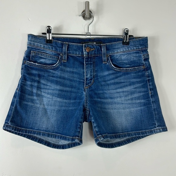 Joe’s Jeans Blue Denim Melodie Cuffed Jean Shorts 28 - Picture 2 of 8